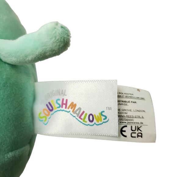 Squishmallows Diego The Elephant 5" Plush Stuffed Animal Toy Aqua - Picture 4 of 5